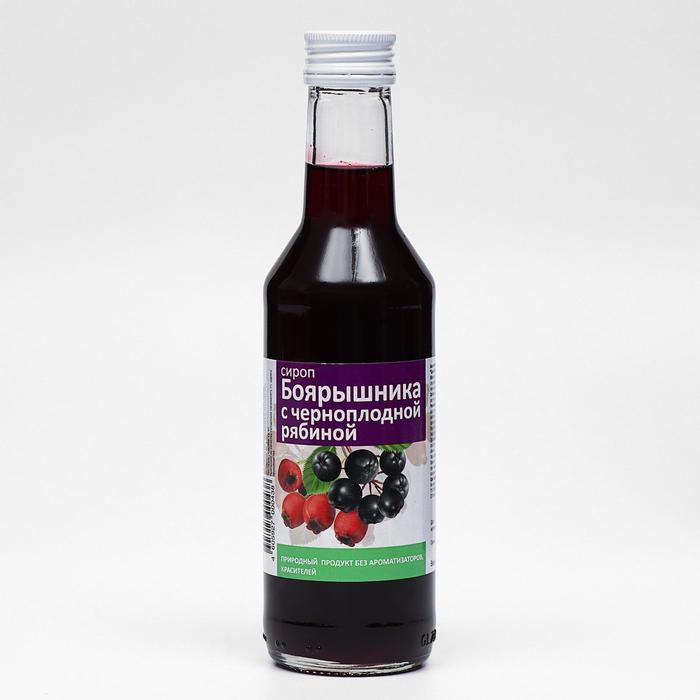 Сироп боярышник с черноплодной рябиной 250мл
