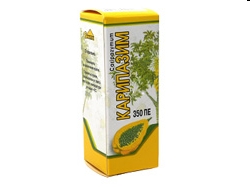 Карипазим лиоф. д/р-ра наружн. 350ПЕ 10мл №1