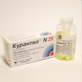 Курантил N25 таб. п.о 25мг №120