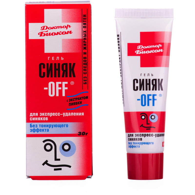 Гель Синяк-офф тонирующий 30г