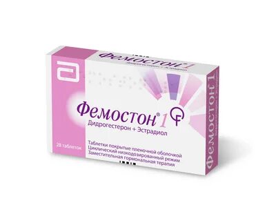 Фемостон 1 набор таб. п.п.о. 10мг+1мг+1мг №28