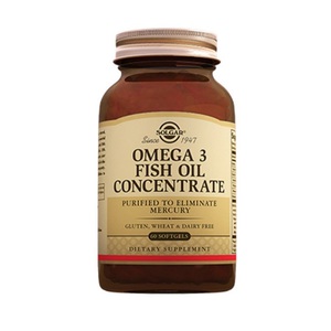 Солгар концентрат рыбьего жира омега 3 капс №60