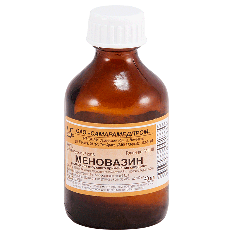 Меновазин р-р 40мл