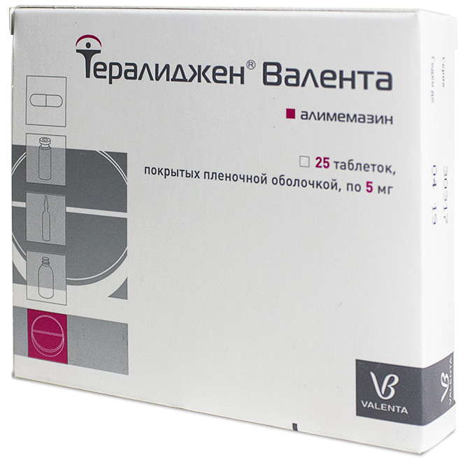 Тералиджен таб. п.п.о. 5мг №25
