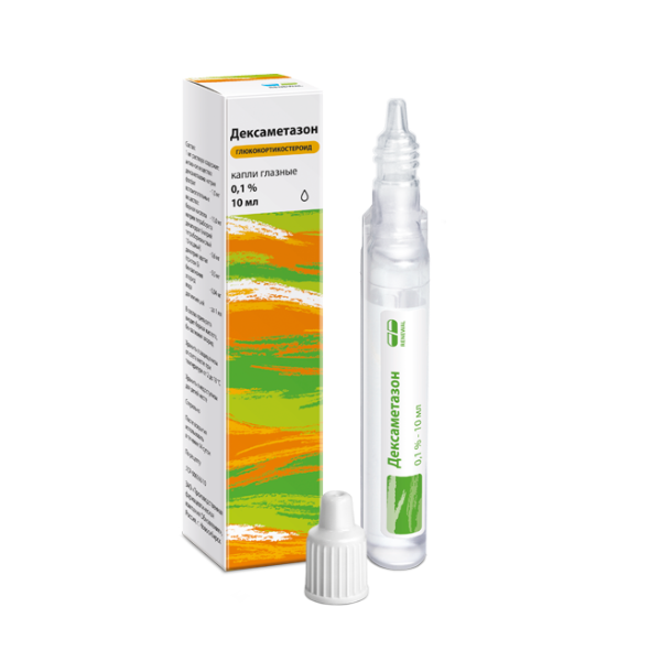 Дексаметазон Реневал капли гл. 0,1% 10мл №1