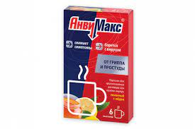 АнвиМакс пор. д/р-ра внутр лимонный с медом 5г №6