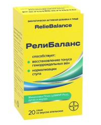 Релибаланс сусп. д/р-ра внутр апельсин саше 10мл N20