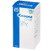 Клацид гран. д/сусп. внутр. 125мг/5мл 70,7г 100мл №1